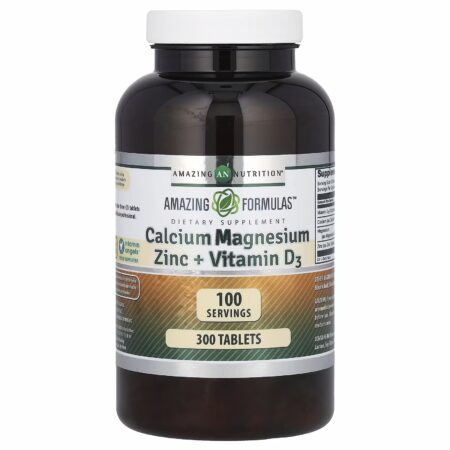 Amazing Nutrition – Calcium Magnesium Zinc + Vitamin D3