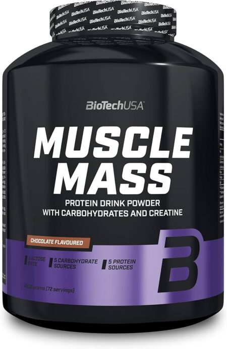 BioTech USA Muscle Mass Gainer 4000 g – Əzələ Kütləsi və Çəki Artımı
