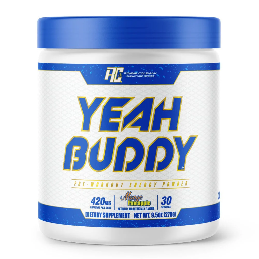 Ronnie Coleman “Yeah Buddy” Pre-Workout – 240 gr / 30 Porsiya - İdman qidaları Ronnie Coleman “Yeah Buddy” Pre-Workout – 240 gr / 30 Porsiya