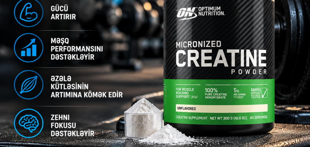 Creatine Power in the Gym - İdman qidaları